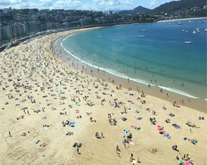 Mi Playa preferida: foto en Donostia-San Sebastián