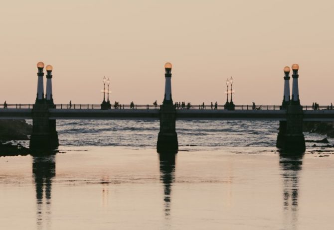 Puente del Kursaal: foto en Donostia-San Sebastián