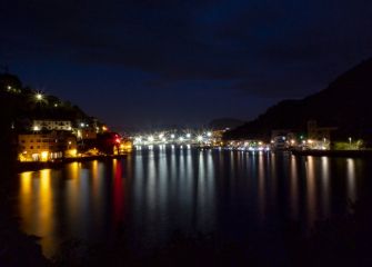 reflejos en la noche