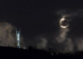 Superluna en Surra