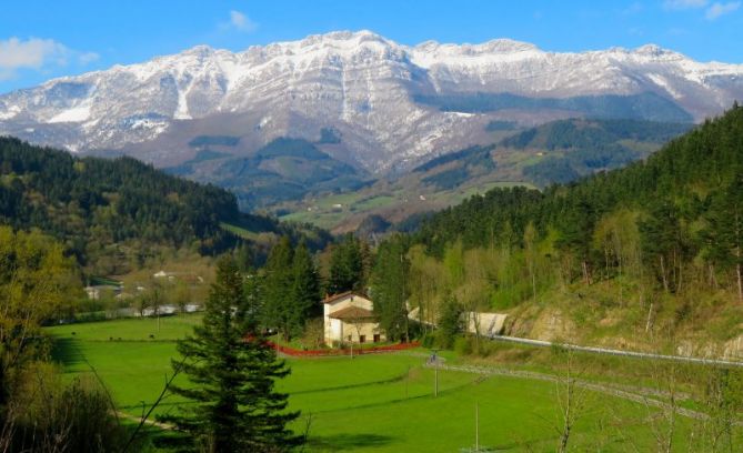 Valle alpino: foto en Zegama