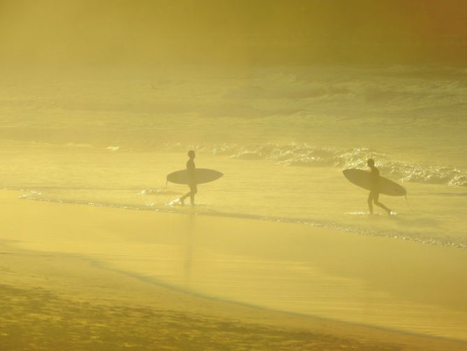 VOY O VENGO: foto en Zarautz