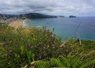 Zarautz desde las alturas