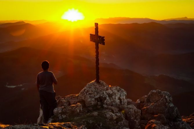 Amanecer : foto en Arrasate-Mondragón