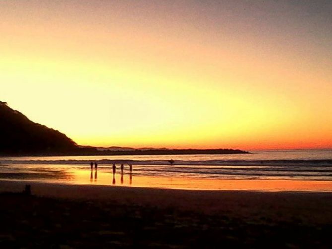 Atardecer: foto en Donostia-San Sebastián