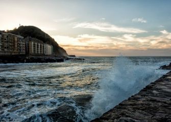 Atardecer en Donostia