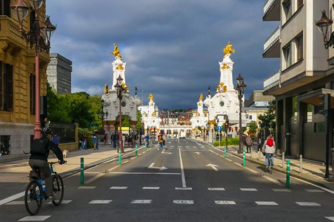 Bizikletan: foto en Donostia-San Sebastián