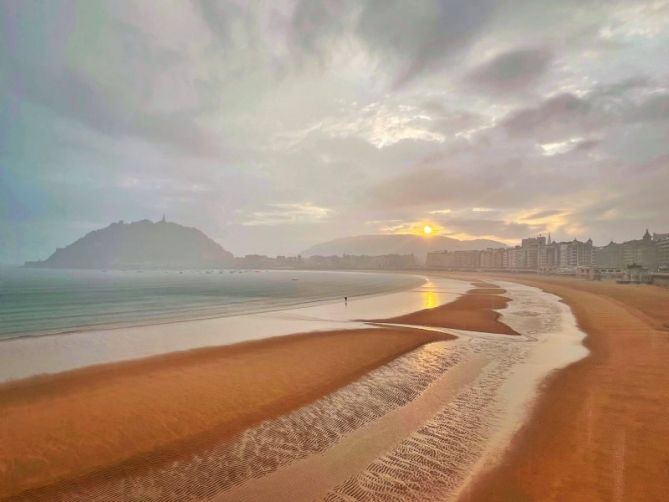 bruma: foto en Donostia-San Sebastián