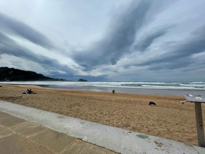 El cielo: foto en Donostia-San Sebastián