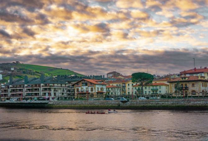 Cielo de Zumaia: foto en Zumaia