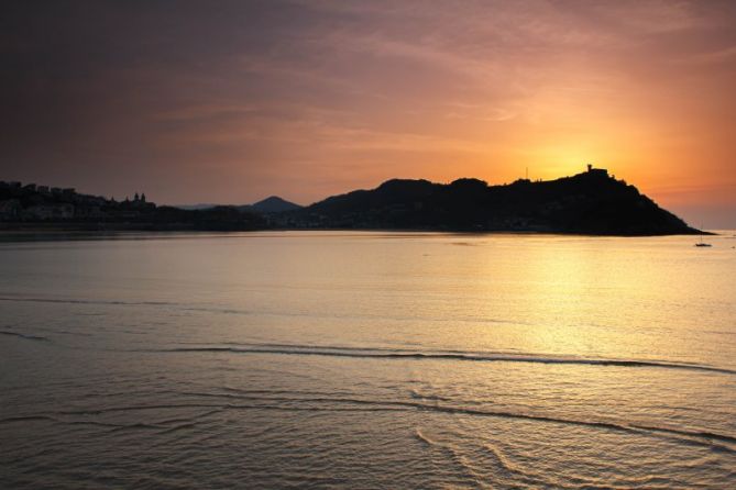 contraluz: foto en Donostia-San Sebastián