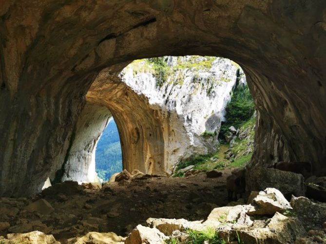 Cueva: foto en Oñati