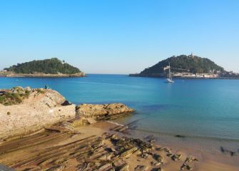 Donostia playa de la Kontza