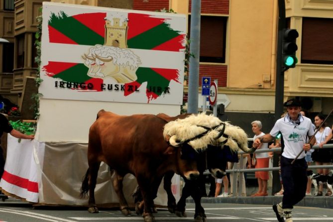 Euskal gira: foto en Irun