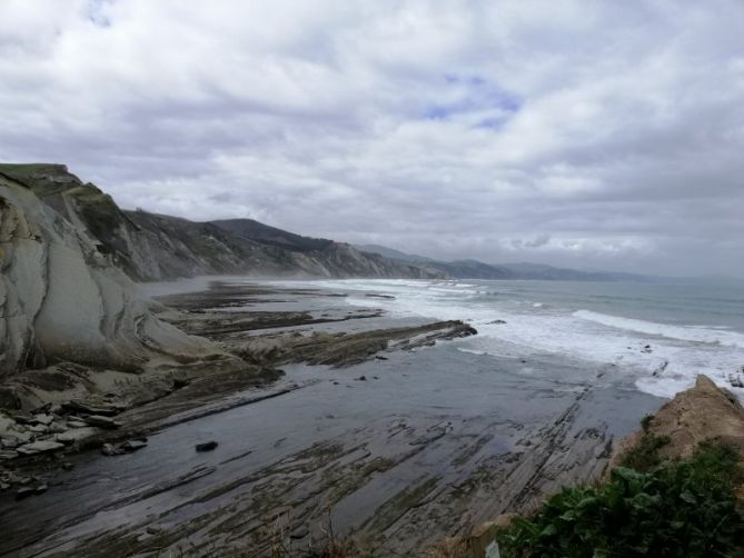 Flysch: foto en Zumaia