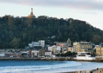 Hermosa vista del monte urgull