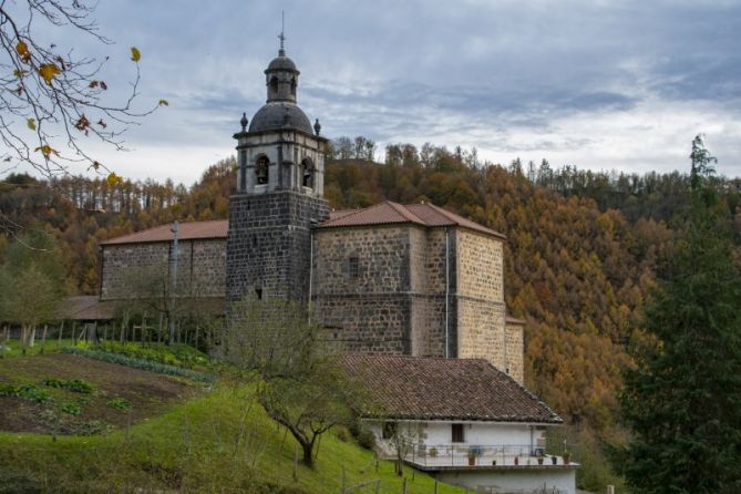 Iglesia de San Pedro: foto en Beizama