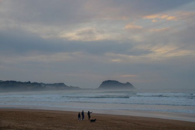 Lanbroa: foto en Zarautz