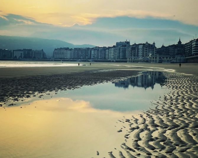 las mañanas : foto en Donostia-San Sebastián