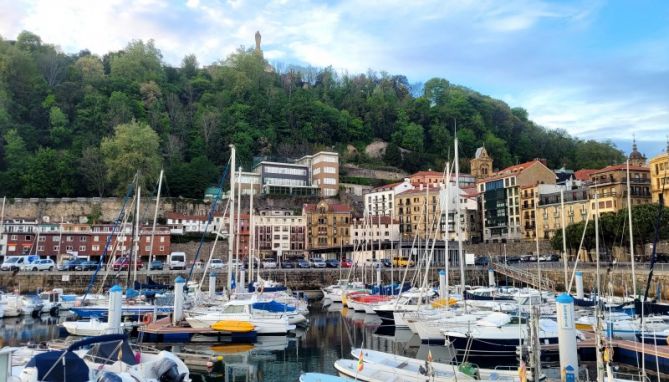 Los barcos de Urgul : foto en Donostia-San Sebastián