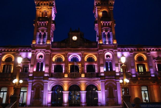 Luz y color: foto en Donostia-San Sebastián