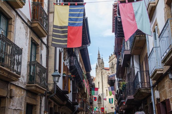 medieval: foto en Hondarribia