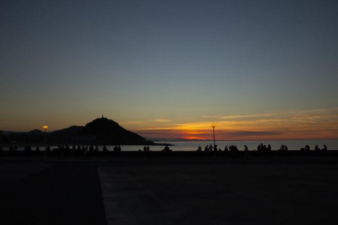 el muro: foto en Donostia-San Sebastián