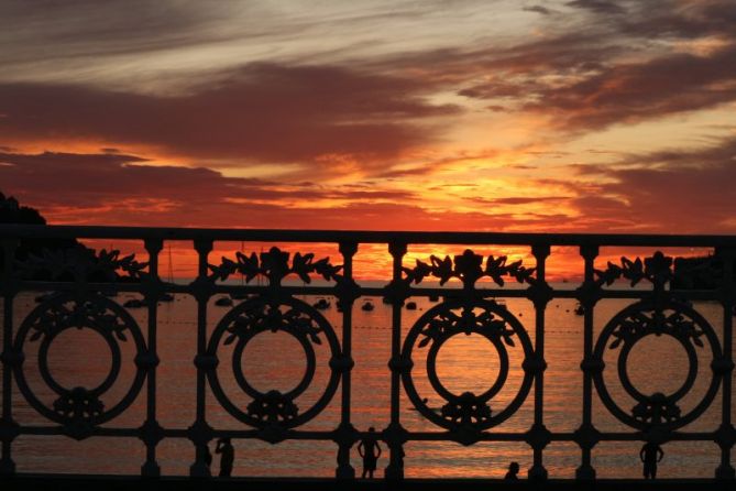 Ocaso: foto en Donostia-San Sebastián