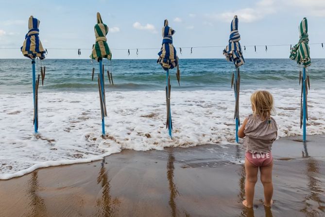 Olatuaren zai: foto en Zarautz