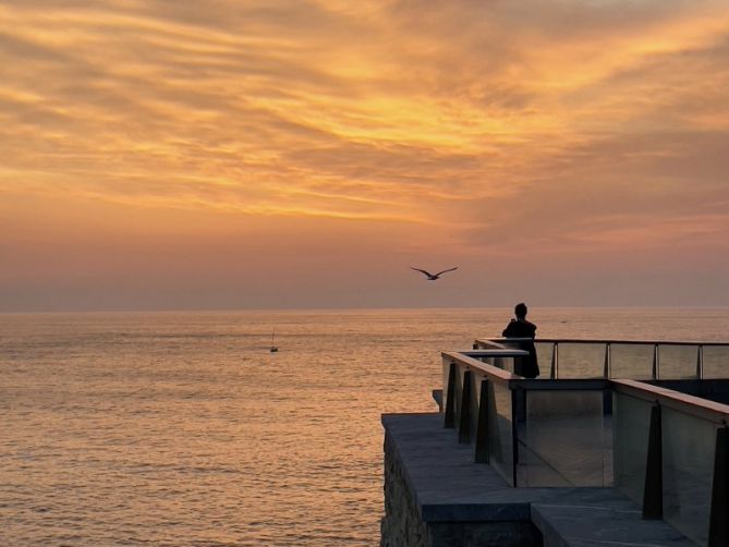 Paseo nuevo : foto en Donostia-San Sebastián