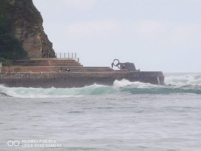 Peine del viento : foto en Donostia-San Sebastián