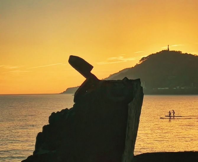 Remando : foto en Donostia-San Sebastián