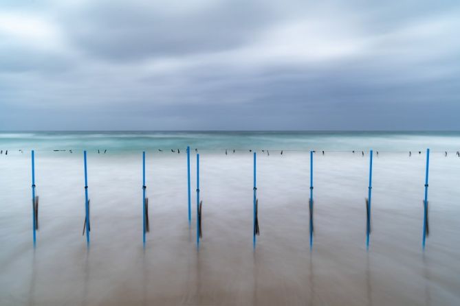 Silencio,Quietud: foto en Zarautz