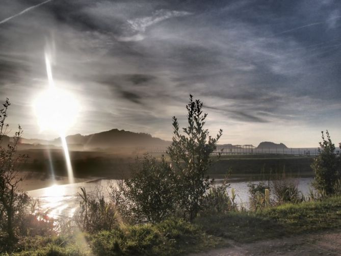 Vista de Zarautz: foto en Zarautz