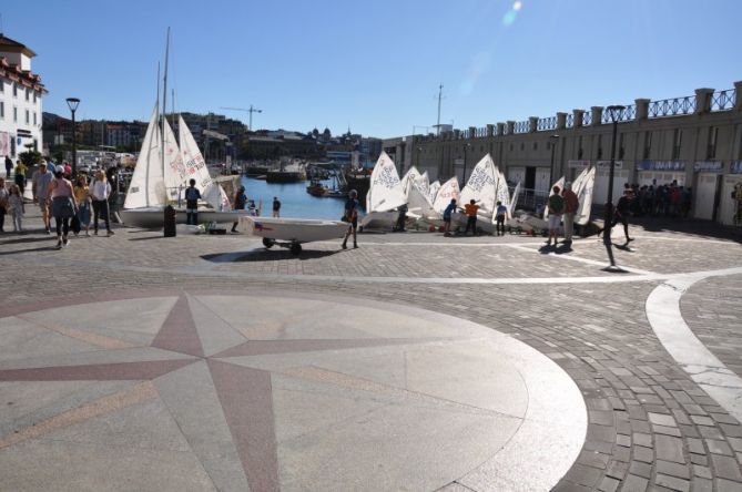 Actividad en el puerto: foto en Donostia-San Sebastián