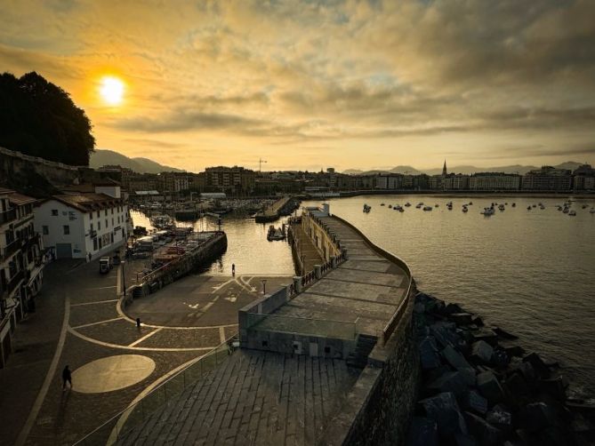 amanecer: foto en Donostia-San Sebastián