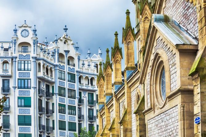 Arkitektura: foto en Donostia-San Sebastián