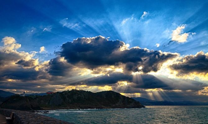 ATARDECER: foto en Zumaia