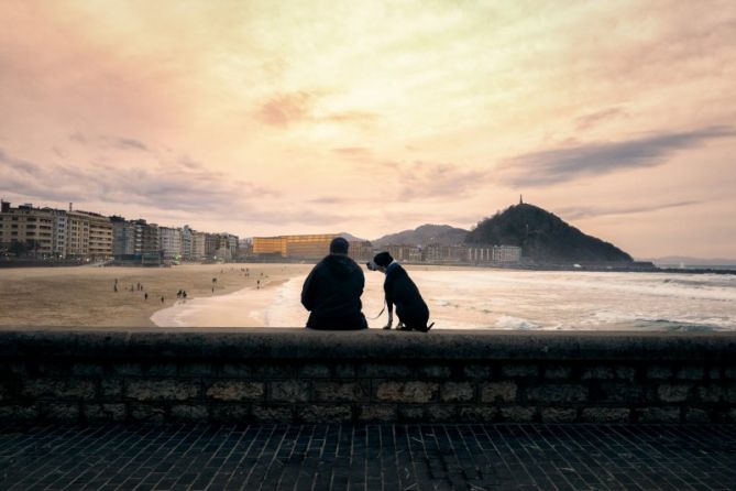 Atardecer en Sagües: foto en Donostia-San Sebastián