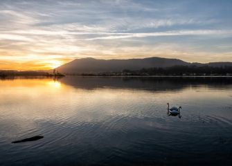 Atardecer en Txingudi