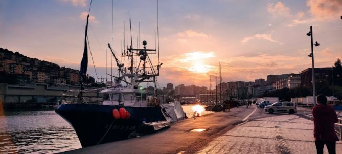 El barco: foto en Pasaia