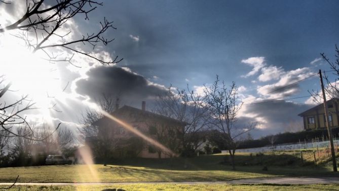 Belleza de amanecer: foto en Hernani