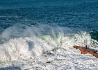 desafiando al mar