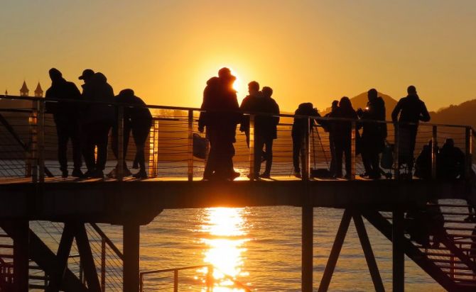 Despidiendo el dia: foto en Donostia-San Sebastián