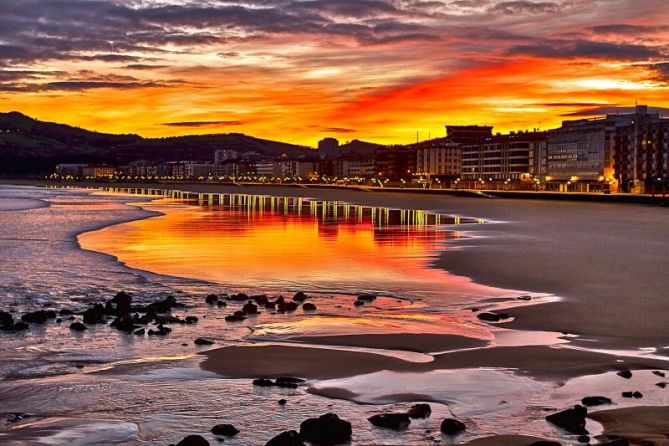 Egunsentia : foto en Zarautz