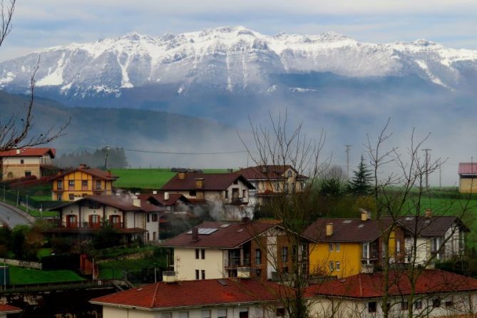 Entre montañas: foto en Olaberria