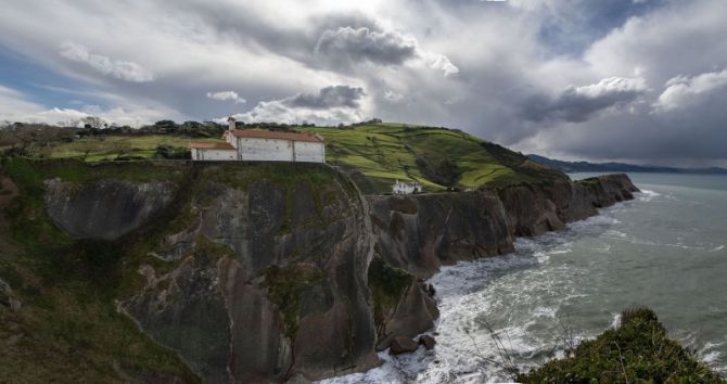 Ermita de San Telmo: foto en Zumaia