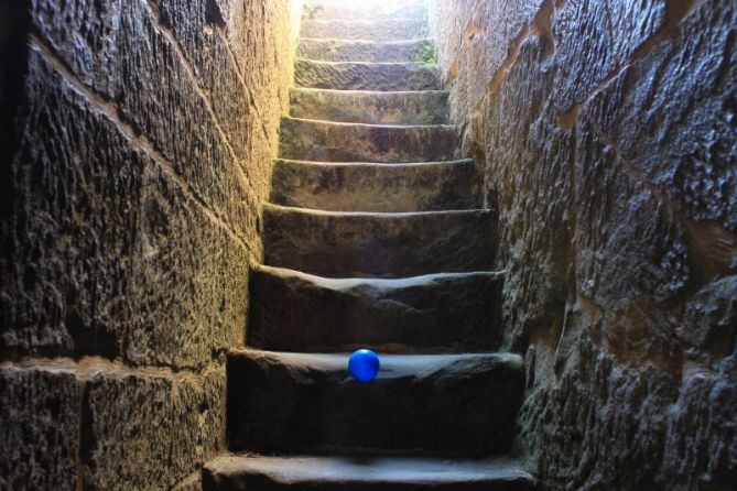 Escalera: foto en Donostia-San Sebastián