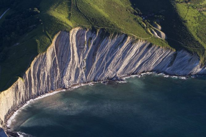 Flysch: foto en Zumaia