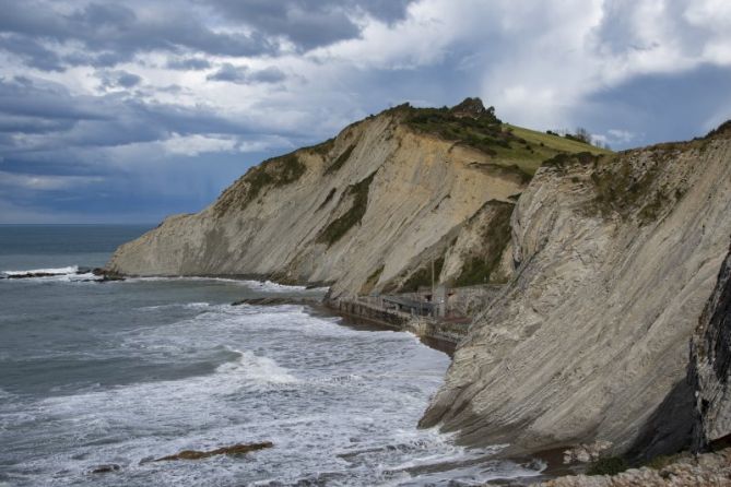 El flysch: foto en Zumaia